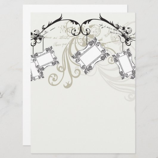 lijsten Uitnodiging (Voorkant / Achterkant)