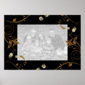 Lijsten voor uw Photo Poster Afbeelding Black Gold (Voorkant)