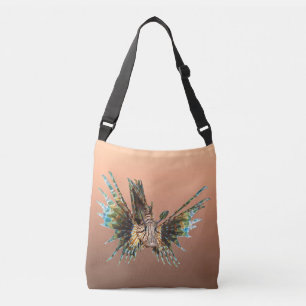 Lijstervindervis - Abstract ontwerp - Uitgesneden  Crossbody Tas