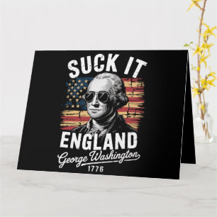 Lik Op Stuk Engeland 4 juli George Washington 1776 Kaart