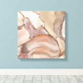 Likaartpijlstaart en abstract gebak canvas afdruk (Insitu (Houten vloer))