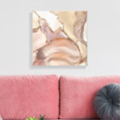 Likaartpijlstaart en abstract gebak canvas afdruk (Insitu (Woonkamer))