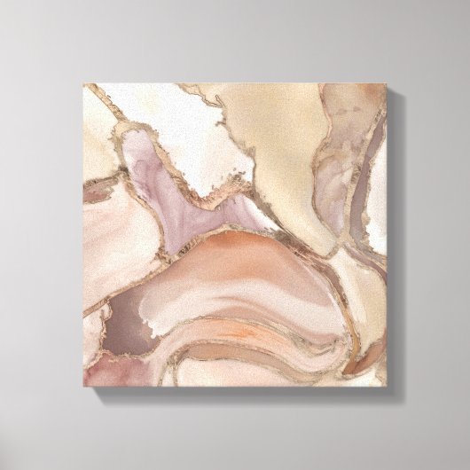 Likaartpijlstaart en abstract gebak canvas afdruk (Voorkant)
