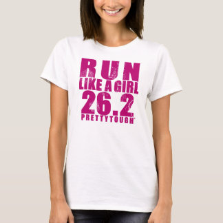 LIke a Girl 26.2 T-shirt