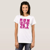 LIke a Girl 26.2 T-shirt (Voorkant volledig)