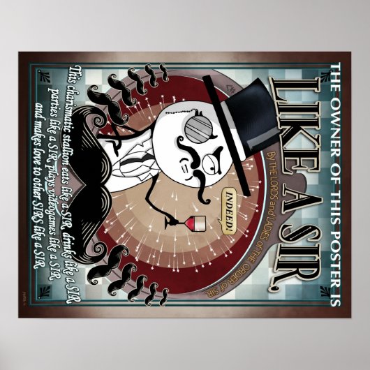 Like A Sir - Poster de mème (Devant)