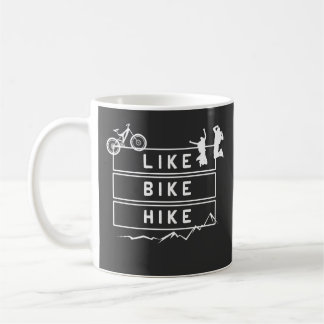 Like Bike Hike Berge Wandern Koffiemok