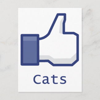 Like Cats Briefkaart
