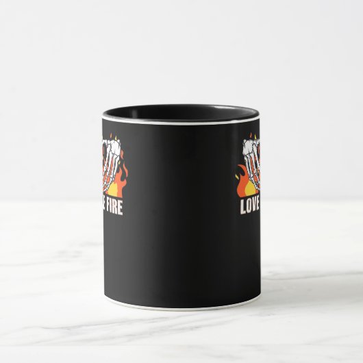 Like Classic - Skelet Handen Hart Mok (Midden)