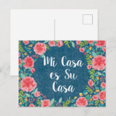 Like Frida VIII | Mi Casa es Su Casa Briefkaart (Voorkant / Achterkant)