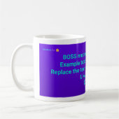 LikeABoss.fun Official Mug - BOSS MODE Edition (Gauche)
