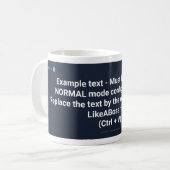 LikeABoss.fun Official Mug - NORMAL MODE Edition (Devant gauche)