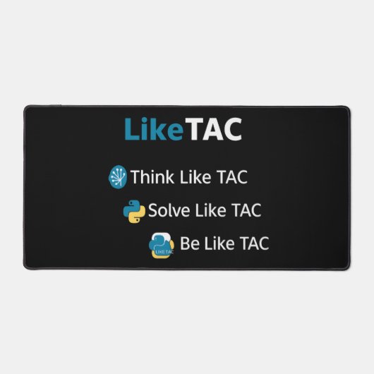 LIKETAC - Desk Mouse Pad (Voorkant)