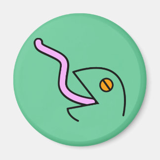 Likke hagedis. magneet