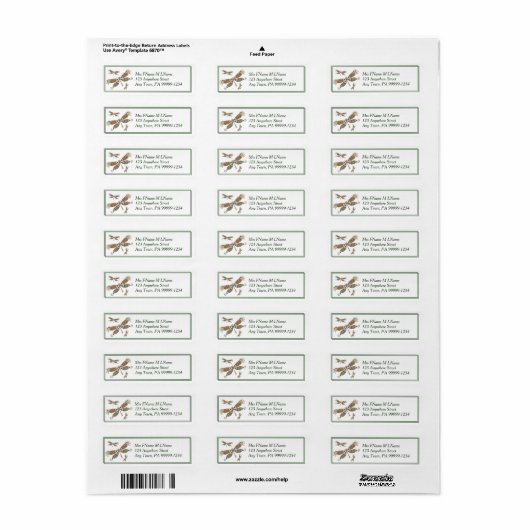 likkerlichten etiket (Full Sheet)