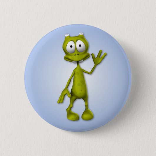 Lil' Alien Button (Voorkant)