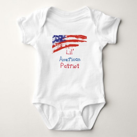 Lil' American Patriot Romper (Voorkant)