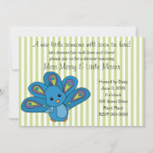 Lil' Baby Peacock Kaart (Voorkant)