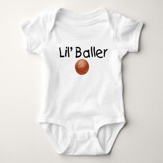Lil Baller Basketball Romper (Voorkant)