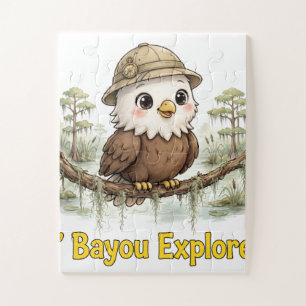 Lil' Bayou Explorers Eagle Puzzle pour enfants 30