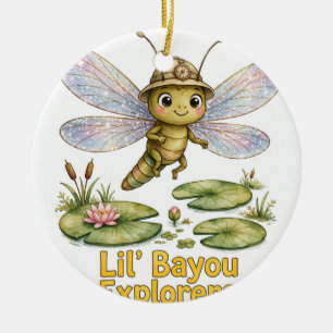 Lil' Bayou Explorers Ornement de Noël Libellule