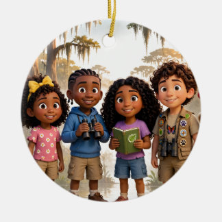 Lil' Bayou Explorers Team Kerst Ornament