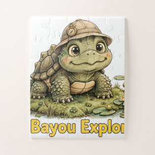 Lil' Bayou Explorers Tortue Puzzle 30 Pièces pour