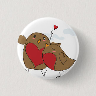 Lil berdie glans ronde button 3,2 cm