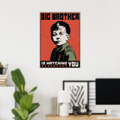 Li'l Big Brother Poster (Thuiskantoor)