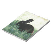Lil Black Bunny Notitieblok (Gedraaid)