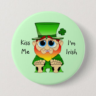 Lil Blarney Kiss Ge Ronde Button 7,6 Cm