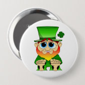 Lil Blarney Ronde Button 4,0 Cm (Voorkant /achterkant)