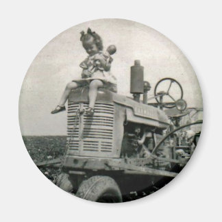 Lil' Boerderij meisje magneet