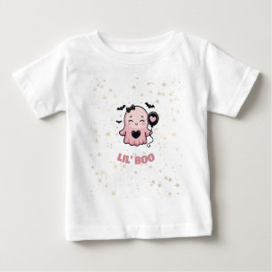 LIL' BOO Joli Fantôme rose Avec T-shirt Balloon