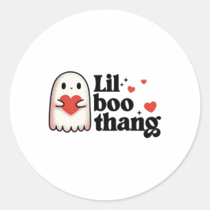Lil Boo Thang Valentijn Schattigee Harten Ghost Va Ronde Sticker