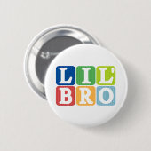 Lil bro ronde button 5,7 cm (Voorkant /achterkant)