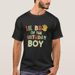 Lil Bro van de verjaardag jongen Hi vijf 5 jaar ou T-shirt