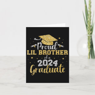 Lil Brother CL van 2024 Afstuderen senior Afstuder Kaart