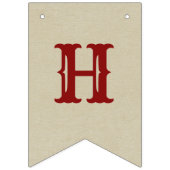 Lil' Buckaroo (bruin haar) Vlaggetjes (Tweede vlag)