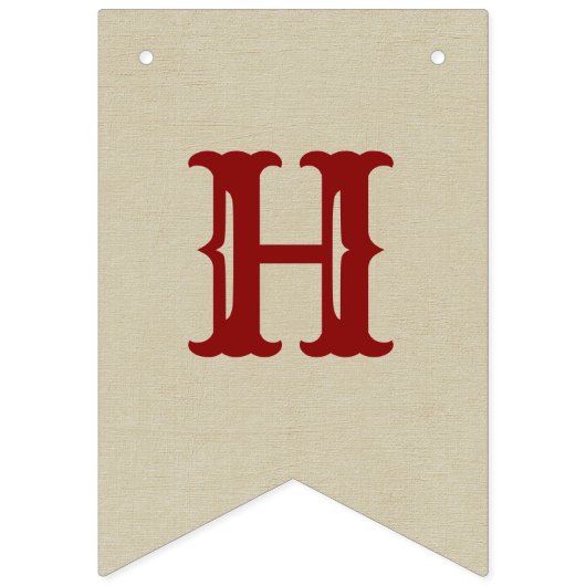 Lil' Buckaroo (bruin haar) Vlaggetjes (Tweede vlag)