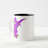 Lil Bunny Voodoo Mug à deux tons (Devant gauche)