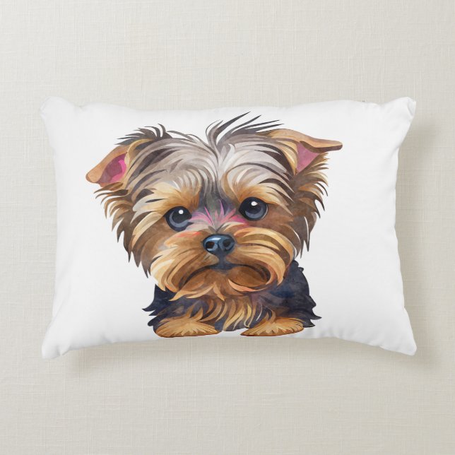 Lil Chien 12x16 Accent Coussin (Devant)