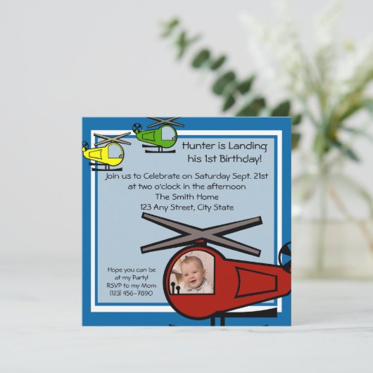 Lil' Chopper Kaart (Staand voorkant)