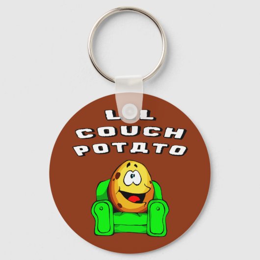 Lil Couch Potato Sleutelhanger (Voorkant)