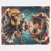 Lil Country Star Fleece Deken (Voorkant (Horizontaal))