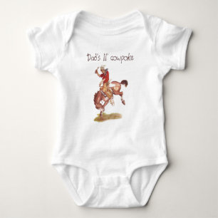 Lil' cowpoke romper