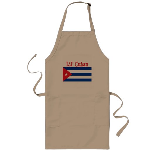 Lil' Cuban Apron Lang Schort (Voorkant)