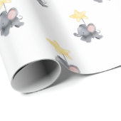 Lil' Elephant-Star Wrapping Paper Cadeaupapier (Rol Hoek)