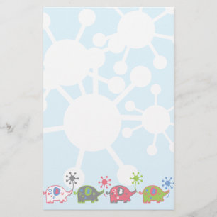 Lil' Elephants Stationery Briefpapier