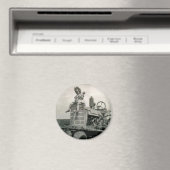 Lil' Farm Girl Magnet (In Situ (Lave-vaisselle))